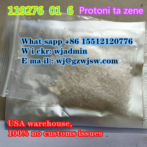 whatap +8615512120776 99% purity protonitazene hcl 119276-01-6 protonitazene