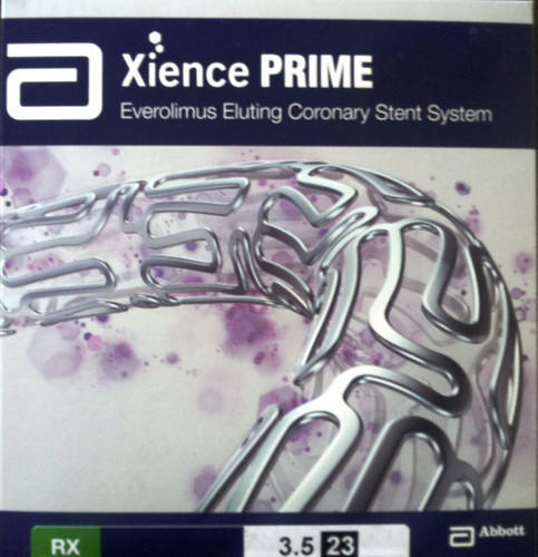 Xience Prime stent Surgical stent Coronary Stent 