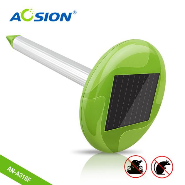 AOSION¬ Garden Light Solar Mole Repeller