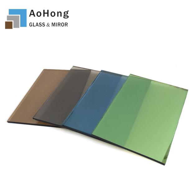 Blue Grey Green Bronze Grey Reflective Glass for Windows
