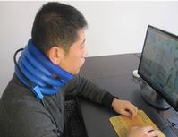 Headache Back Shoulder Pain Cervical Air Neck Traction with FDA,CE proved
