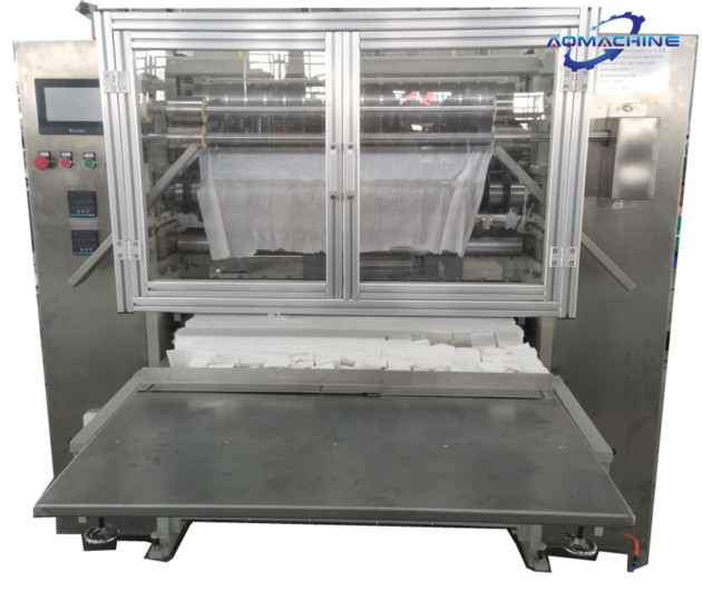 Square Cotton Pad Making Machine