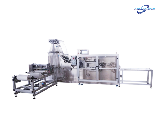 Non woven bed sheet folding machine