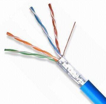 4-Pair FTP CAT 5E Cable with 7/0.18mm Stranded BC Conductor and 0.2495mm Minimum Point Thickness
