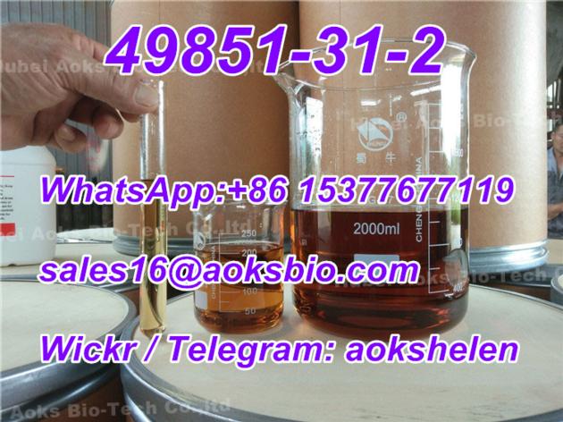 (WhatsApp+8615377677119) CAS 49851-31-2 2-Bromovalerophenone 49851 31 2 China supplier