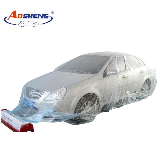 Auto paint masking film