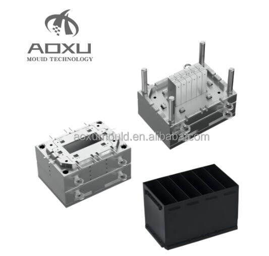 Auto plastic parts injection mold Auto battery case mould