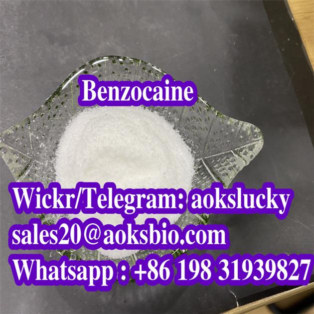 China factory supply 99% purity Benzocaine/Benzocaina Powder with safe delivery 