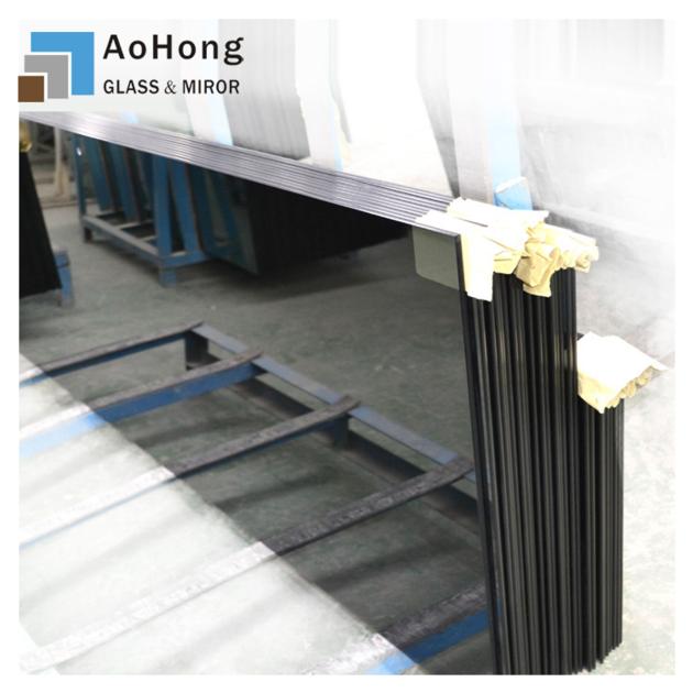 Dark Grey Colored Tempered Glass 5mm 6mm 8mm 10mm Black Glass Shower Doors