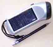 SOLAR POWER FLASHLIGHT