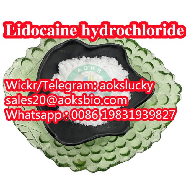 99% purity Lidocaine Hydrochloride / Lidocaine HCl Pain Relief Powder cas 73-78-9