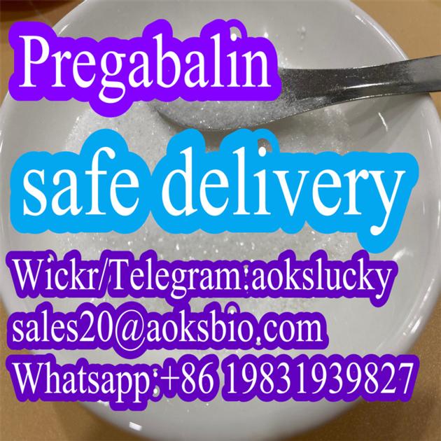 Antiepileptic and anticonvulsant Pregabalin powder Pregabalin/Lyrica cas 148553-50-8 in Stock