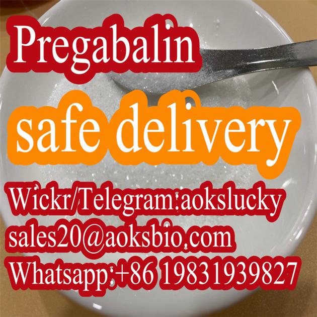 China Factory sell Pregabalin Cas 148553-50-8 Pregabalin 100% pass customs to Sweden Saudi  Europe