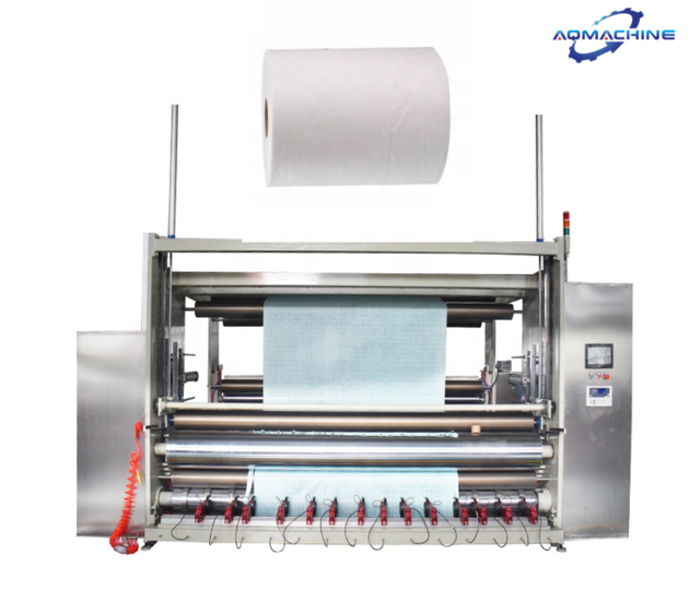 Nonwoven Slitting And Rewinding Machine