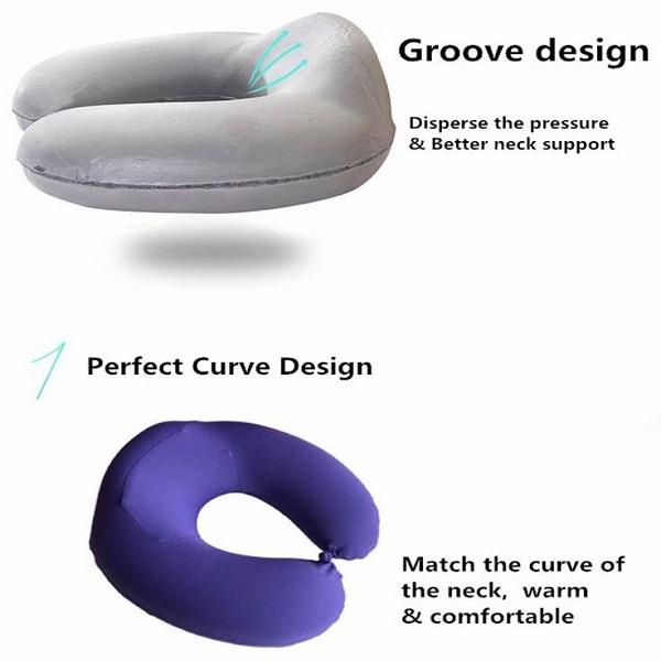 Memory Foam Orthopedic Folding Neck Pillow