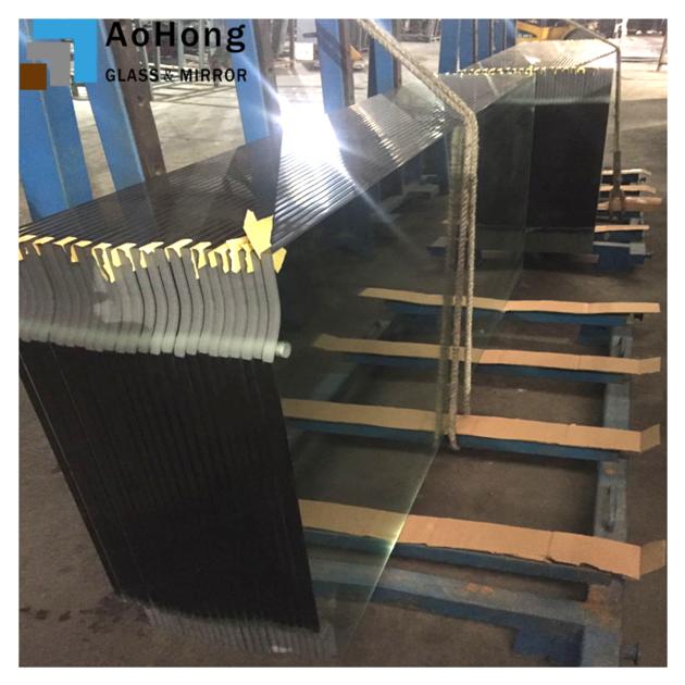 Dark Grey Colored Tempered Glass 5mm