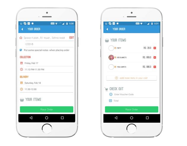 On Demand Laundry Mobile App By