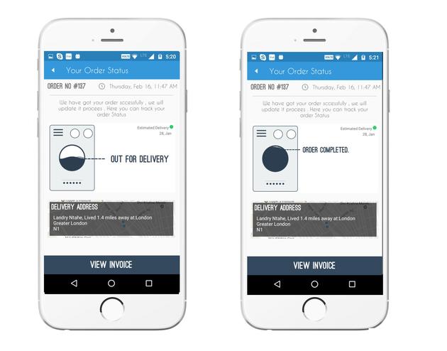 On Demand Laundry Mobile App By