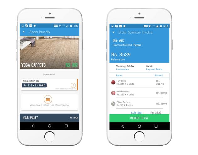 On Demand Laundry Mobile App By