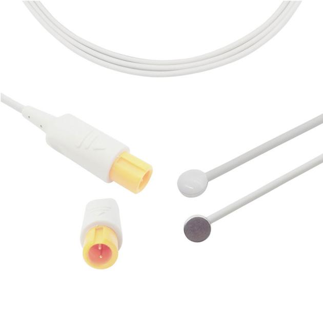 A-MR-06 Mindray Compatible Reusable Pediatric Temperature Probe, 2.252KΩ, 2pin