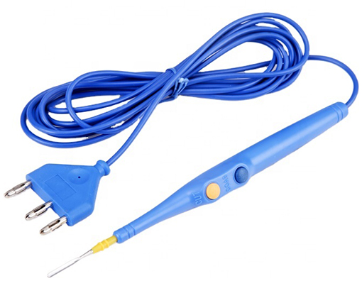 APK20-001 Disposable Medical ESU Pencil Blue