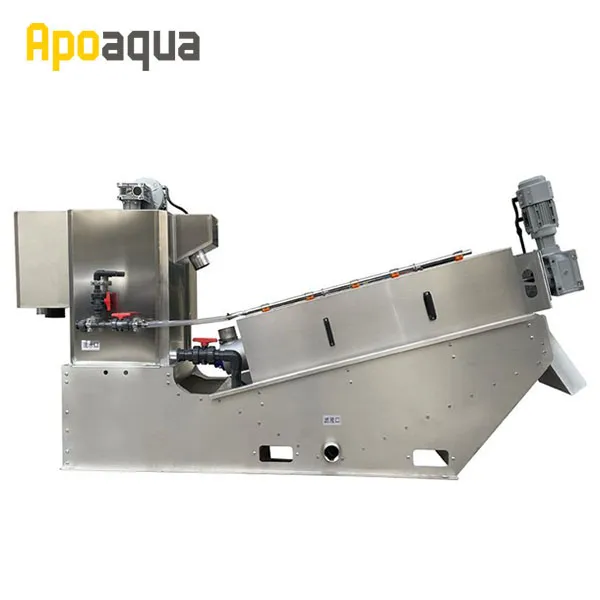 High Efficiency Sludge Dewatering Machine For