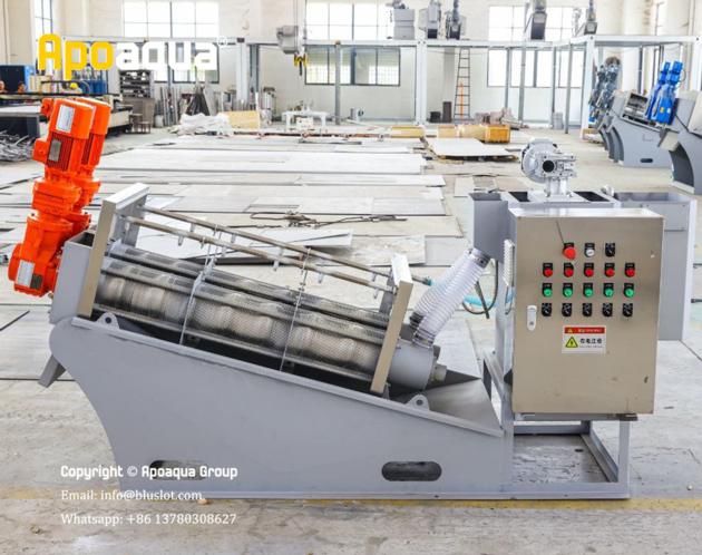 Apoaqua Sludge Dewatering Machine For Paper