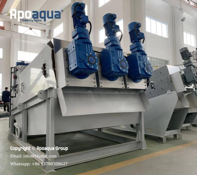 High-Efficiency Sludge Dewatering Machine for Wastewater