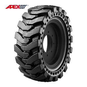 APEX Solid Skid Steer Tires For