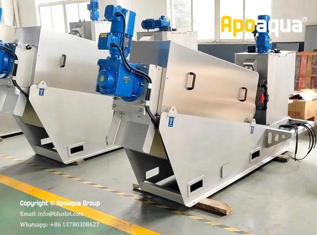 Landfill Leachate Sludge Dewatering Machine For