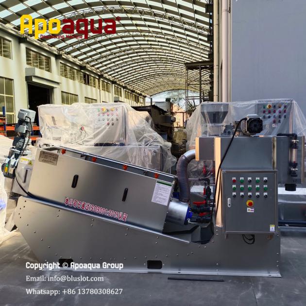 Multi Disc Screw Press For Municipal