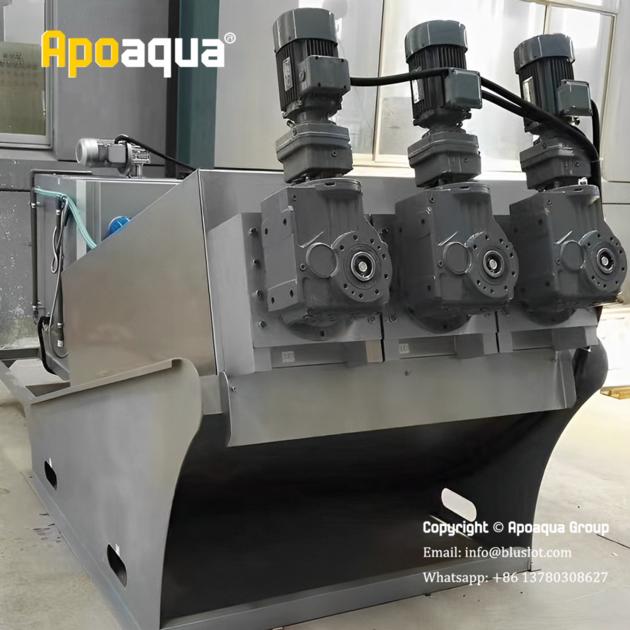 Apoaqua Municipal Sludge Dewatering Machine For