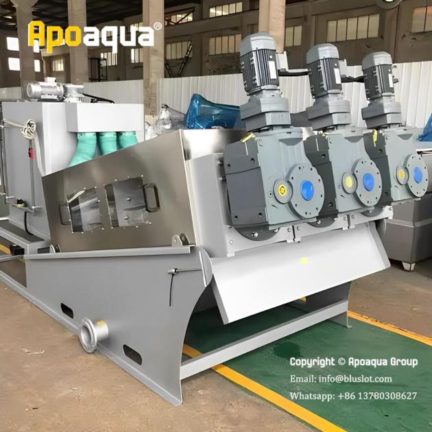Apoaqua Sludge Dewatering Machine For Paper