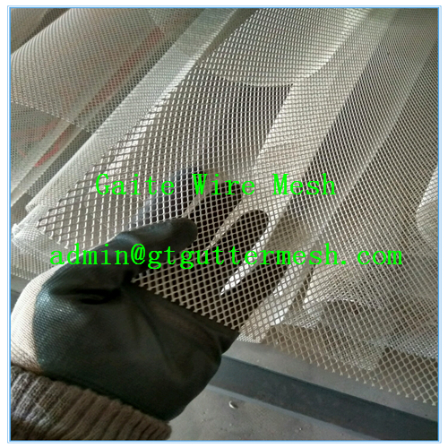 Expanded Aluminium Mesh for Gutters