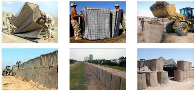 gavanized prevent rust defensive barrier flood barrier supplier in China
