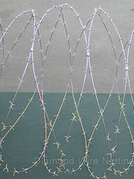 Concertina barbed wire