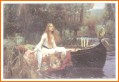 THE LADY OF SHALOTT Art Poster