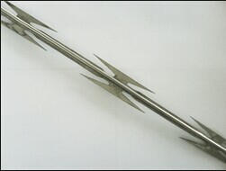 Barbed razor single strand