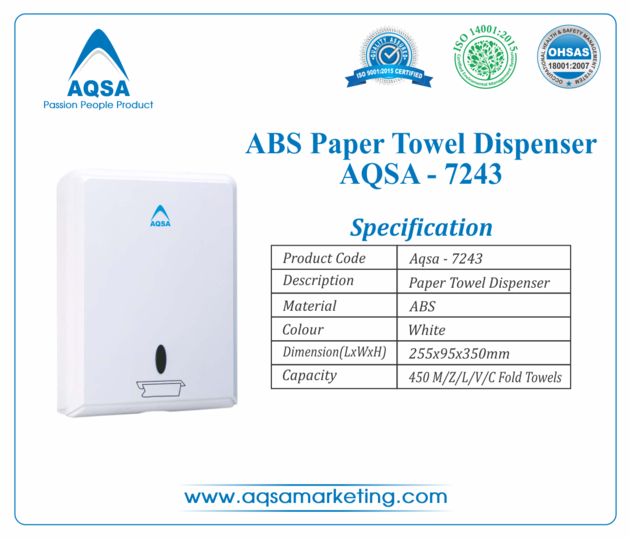 ABS Paper Towel Dispensers