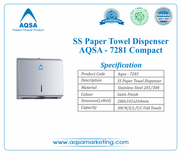 SS Paper Towel Dispensers