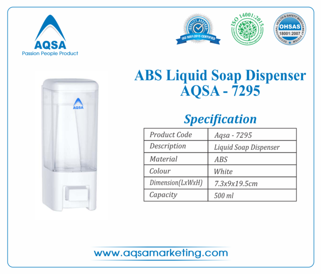 ABS  Soap Dispenser 500ml