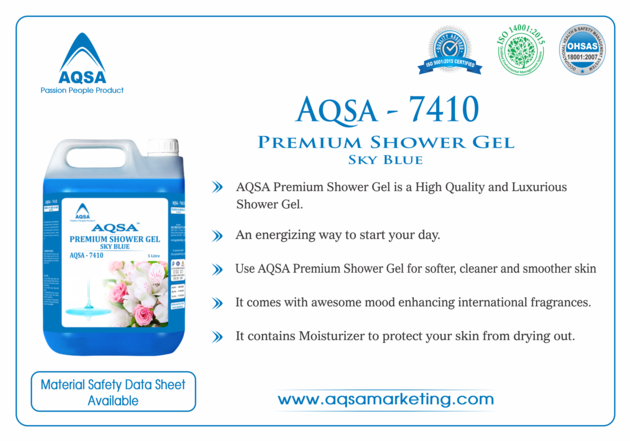 Premium Shower Gel Sky Blue