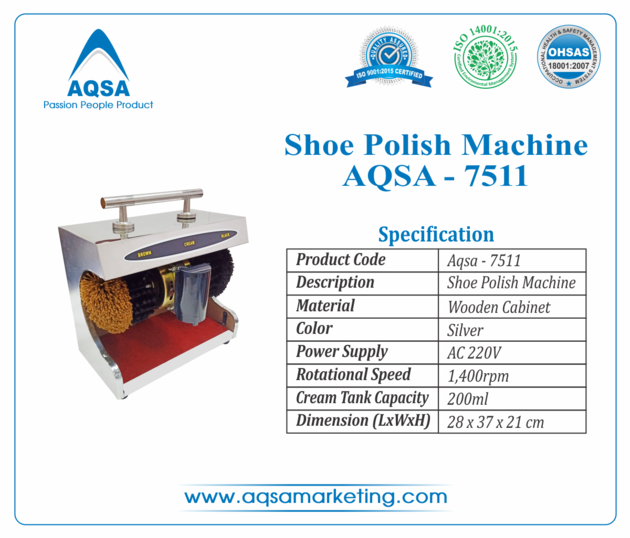 Shoe Polish Machine