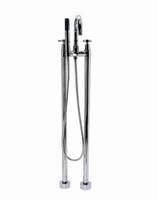 FM-02 Floor Mounted Faucet(copper & stainless stell Material)