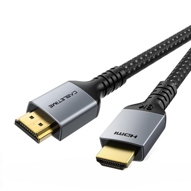 8K PREMIUM HDMI 2.1 Cable  Aluminum Housing ,Gold plated,  Support 8K/60HZ