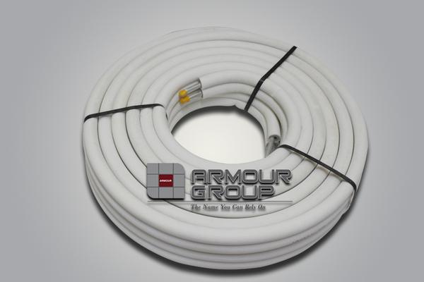 Armour pre-insulated alumnium tube