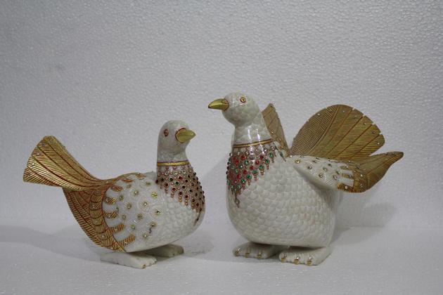 Marble Pigeon Set