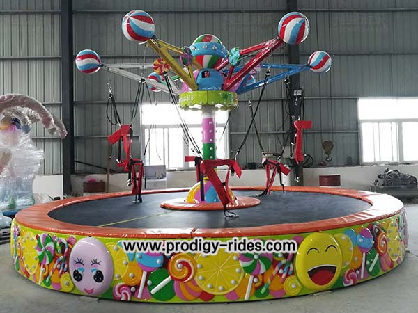 Lollipop Rotating Bungee Trampoline