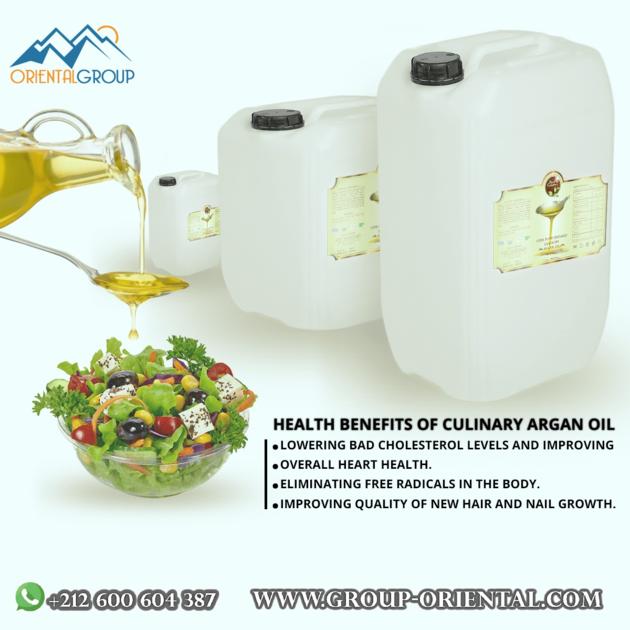 Best Quality Culinary Argan Oil Crtified