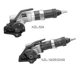 Pneumatic tensioner for steel strap